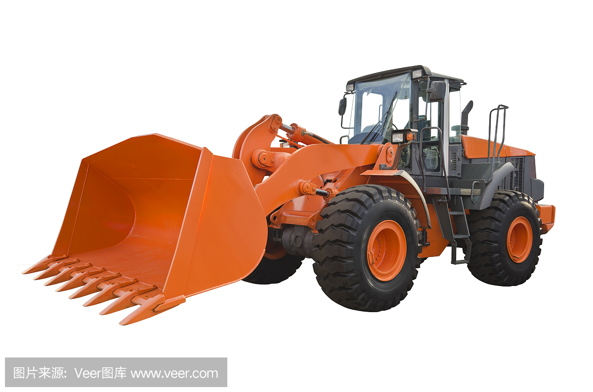 前裝載機(jī)(側(cè)視圖)