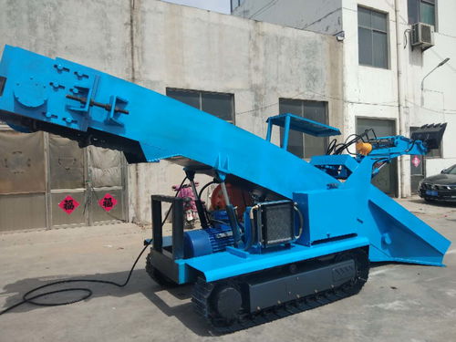 【履帶式行走扒渣機斜坡井下扒石機宏圖廠家定制生產】- 